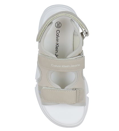 Calvin Klein Sandals - Velcro - Sand