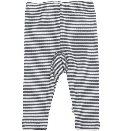 Joha Legging - Rib - Wol/Zijde - Donkergrijs