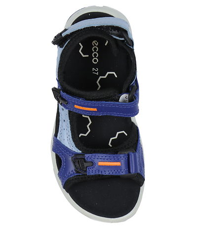 Ecco Sandals - X-Trinsic K Flat - VIRTUAL/Blue Bell