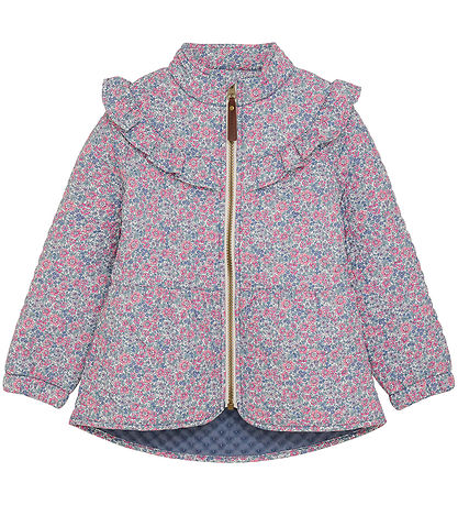 En Fant Thermo Jacket - Egret w. Ruffles
