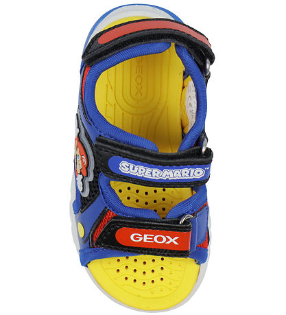 Geox Sandalar M. Ljós - Cyberdrone - Royal/Rautt