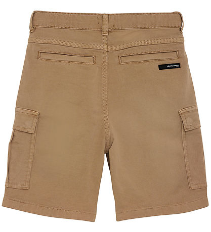Indverskt Blue Jeans Stuttbuxur - Desert Sandur