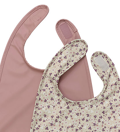 CeLaVi Lätzchen - Lang - PU - 2er-Pack - Burlwood
