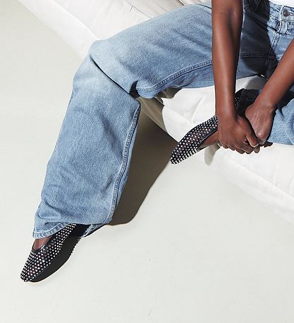 Steve Madden Ballerínur - Svart
