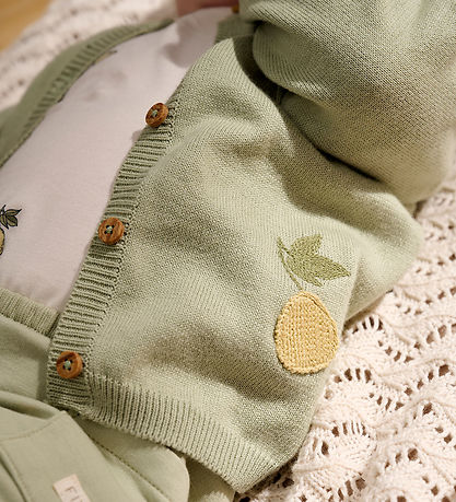 Fixoni Cardigan - Prjónað - Desert Sage