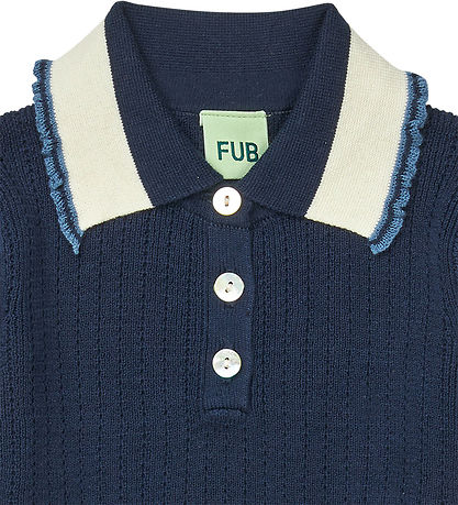 FUB Polo - Dark Dökkblátt