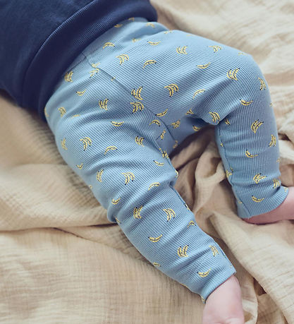 Müsli Byxor - Banana - Rib - Ocean/Majs/Natt Blue