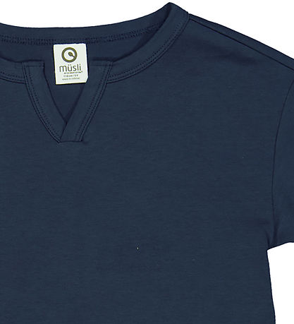 Müsli Stuttermabolur - Cozy Ég - Nótt Blue