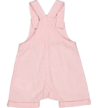 Müsli Latzhose - Seersucker Stripe - Overalls - Spülung Cream/b