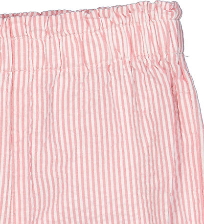 Müsli Bloomers - Seersucker Stripe - Conditioner Cream/Bubblegum