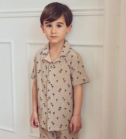 Müsli Shorts - Palm - Kaschmir/Nacht Blue