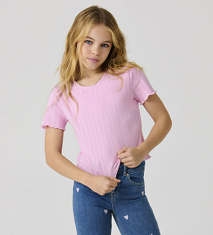 Kids Only T-shirt - Noos - KogCarlotta - Roseate Spoonbill