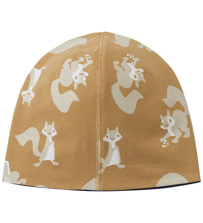 Reima Beanie - Tanssi - Reversible - Peanut Brown