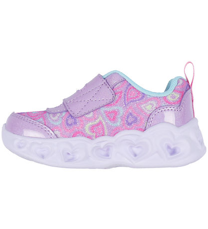 Skechers Skór M. Ljós - Heart Ljós - Lavender/Multi