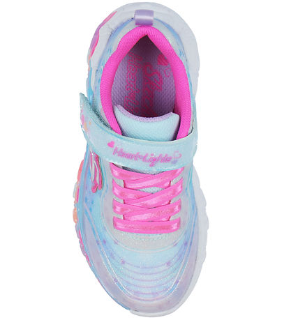Skechers Skór M. Ljós - Eilíft Heart Ljós - Blátt/Multi