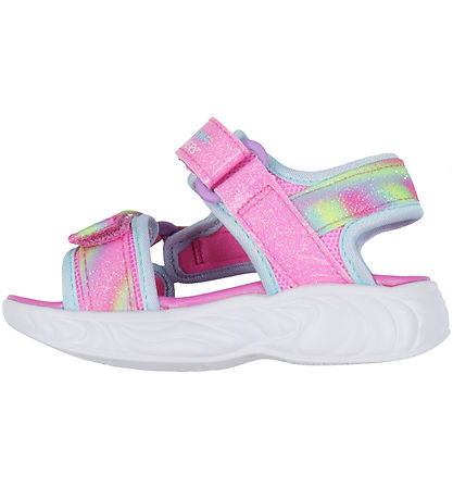 Skechers Sandalar M. Ljós - Dreamy Einhyrningur - Bleikt/Multi