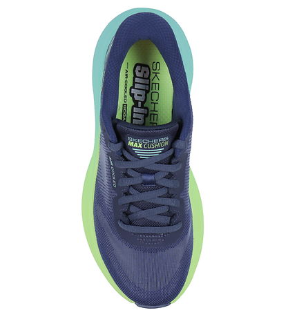 Skechers Shoes - Max Cushioning Endeavor Hallandale - Navy/Lime