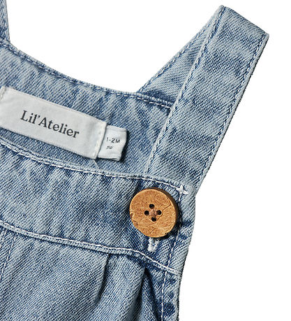 Lil' Atelier Overalls - NbfFunda - Medium+ Blue Denim