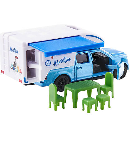 Siku Car - Ford w. Pick-Up Camper