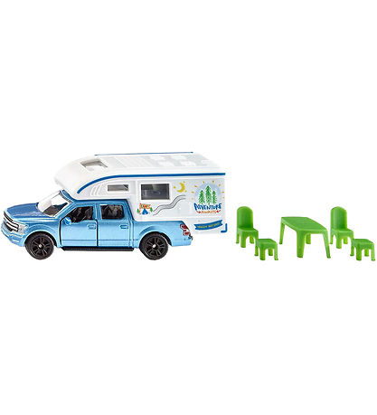 Siku Car - Ford w. Pick-Up Camper