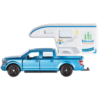 Siku Car - Ford w. Pick-Up Camper