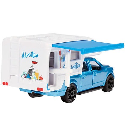 Siku Car - Ford w. Pick-Up Camper
