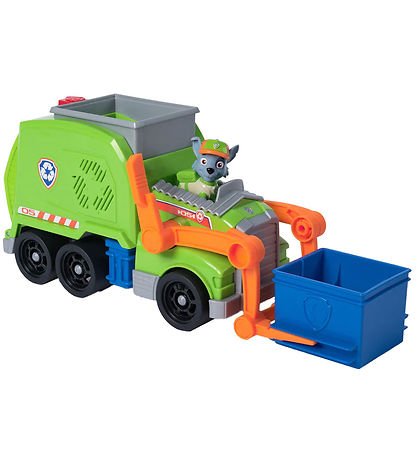 Paw Patrol Vörubíll - Rocky Crush N' Roll Endurvinnsla Truck