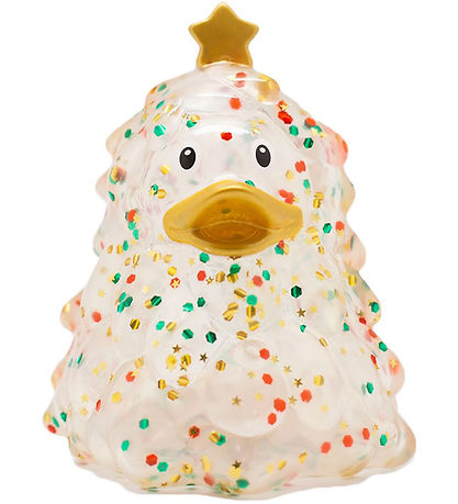 Rubber Duck - Christmas tree - Glitter