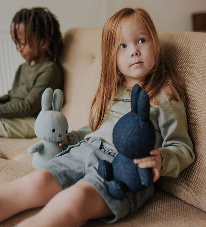 Bon Ton Toys Soft Toy - 23 cm - Miffy - Raw Denim