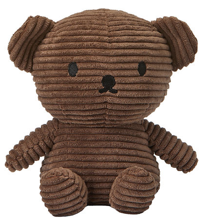 Bon Ton Toys Soft Toy - 17 cm - Boris Bear ECO Corduroy - Brown