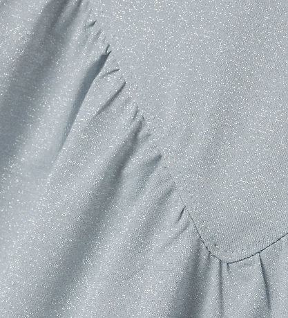 Name It Dress - NmfFriana - Xenon Blue w. Glitter
