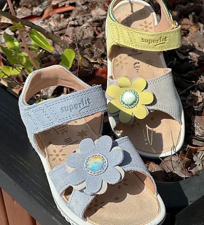 Superfit Sandalen - Sparkle - Hellblau/Silber