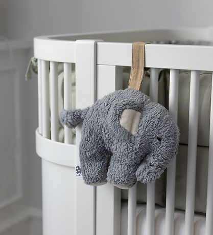 Sebra Soft Toy - Elephant - 14 cm - Dusty Blue
