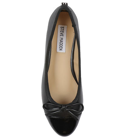 Steve Madden Ballerina - Ellison - Black Leather