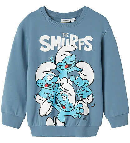 Name It Collegepaita - NmmFred Smurffit - Spring Järvi