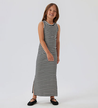 Name It Dress - Rib - Noos - NkfSuraja - Bright White/W. Black S
