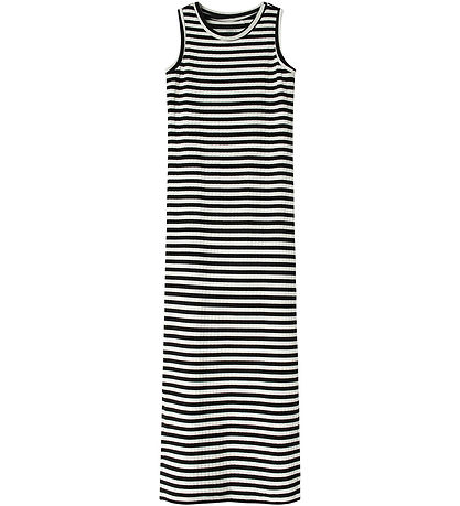 Name It Dress - Rib - Noos - NkfSuraja - Bright White/W. Black S
