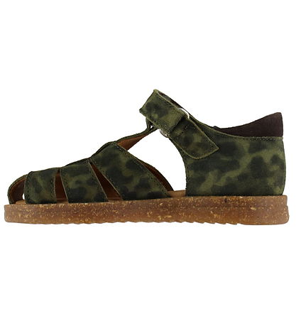 Angulus Sandals - Marshland Print/Dark