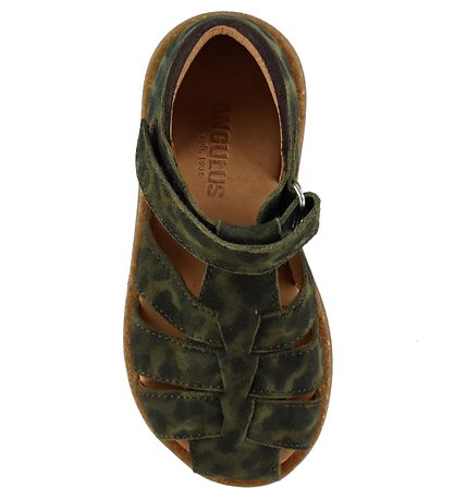 Angulus Sandals - Marshland Print/Dark