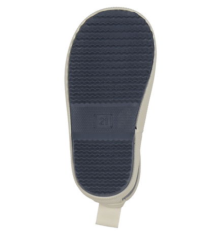 Pom Pom Rubber Boots - Navy