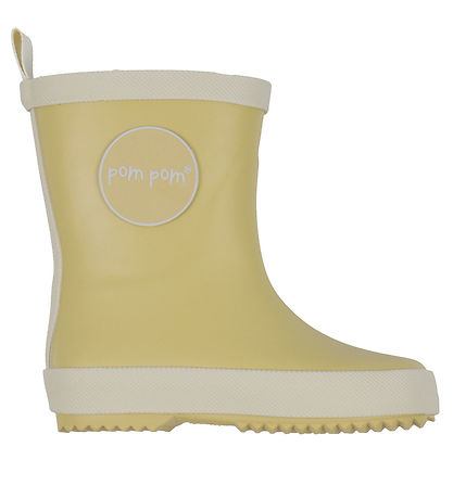 Pom Pom Regenlaarzen - Dusty Yellow