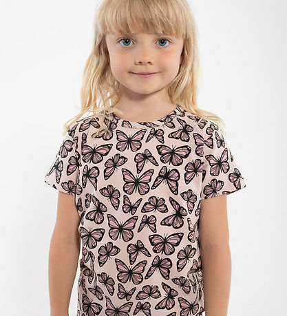 ANIMALS T-shirt - AnimalsGrowl - Light Rose Flutter