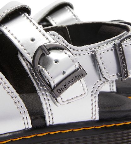Dr. Martens Sandals - Caarys J - Silver Metallic