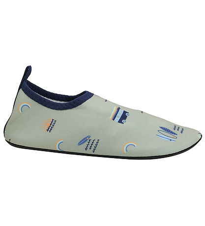 Chaussures de Plage Color Kids - AOP - Iceberg Green