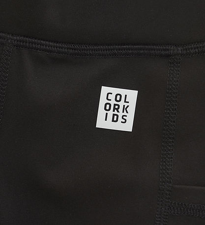 Color Kids Leggings - Black