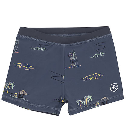 Color Kids Sundskýla - AOP - Vintage Indigo