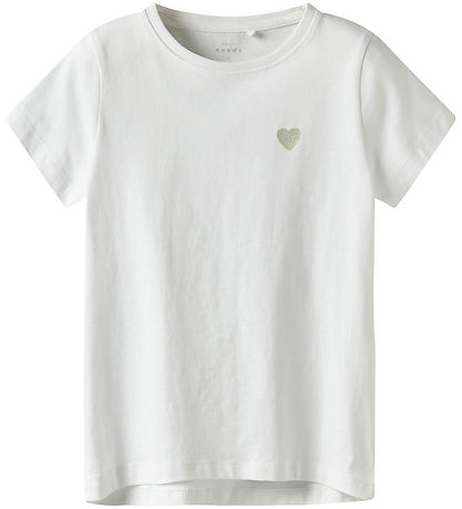 Name It Stuttermabolur - Noos - NkfVioline - Bright White/Green 