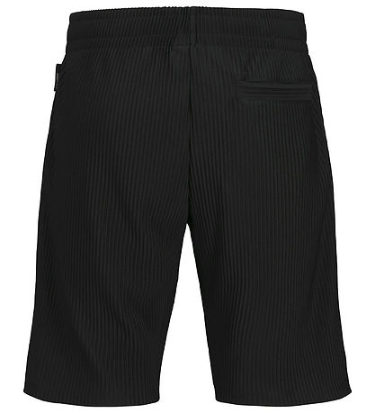 Jack & Jones Sweat Shorts - JpstBill - Pleated - Black