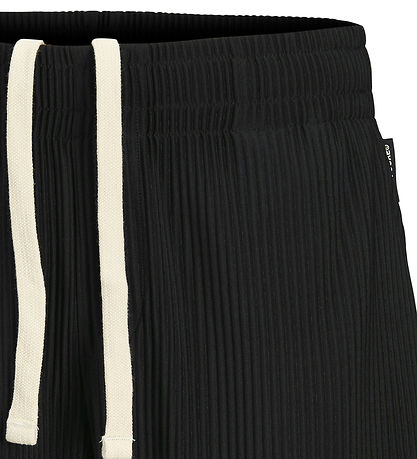 Jack & Jones Sweat Shorts - JpstBill - Pleated - Black