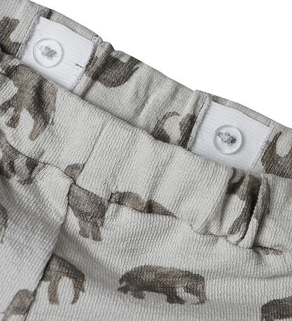 Lil' Atelier Shorts - NmmDias - Dampf Blue/Elephant